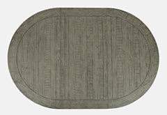 Telluride Driftwood Round Dining Table w/ 4 Uph Chairs - Ornate Home
