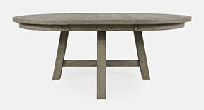 Telluride Driftwood Round Ext Dining Table - Ornate Home