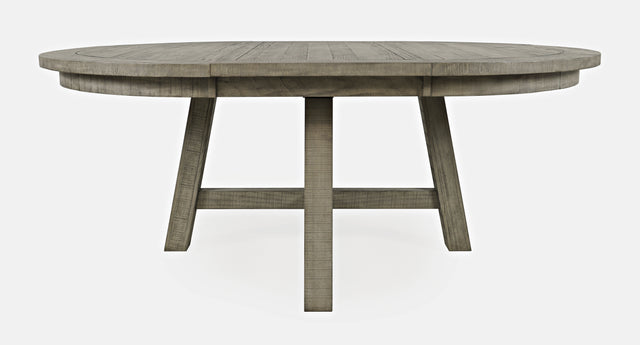 Telluride Driftwood Round Ext Dining Table - Ornate Home