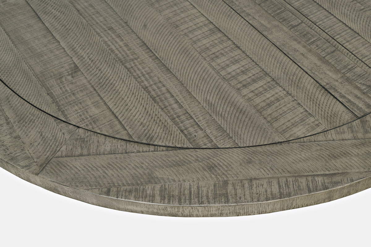 Telluride Driftwood Round Ext Dining Table - Ornate Home