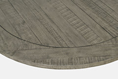 Telluride Driftwood Round Ext Dining Table - Ornate Home