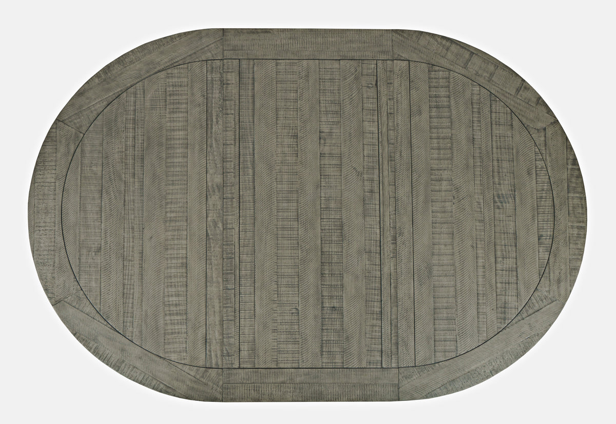 Telluride Driftwood Round Ext Dining Table - Ornate Home