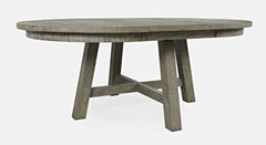 Telluride Driftwood Round Ext Dining Table - Ornate Home