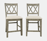 Telluride Driftwood Stool (Set of 2) - Ornate Home