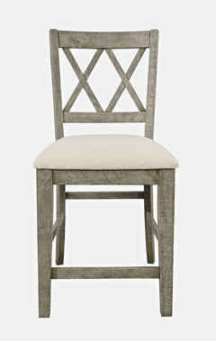 Telluride Driftwood Stool (Set of 2) - Ornate Home