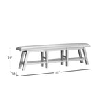 Telluride Driftwood Trestle Counter Dining Table w/ 4 Stools, Bench - Ornate Home