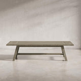 Telluride Driftwood Trestle Dining Table w/ 4 Chairs - Ornate Home