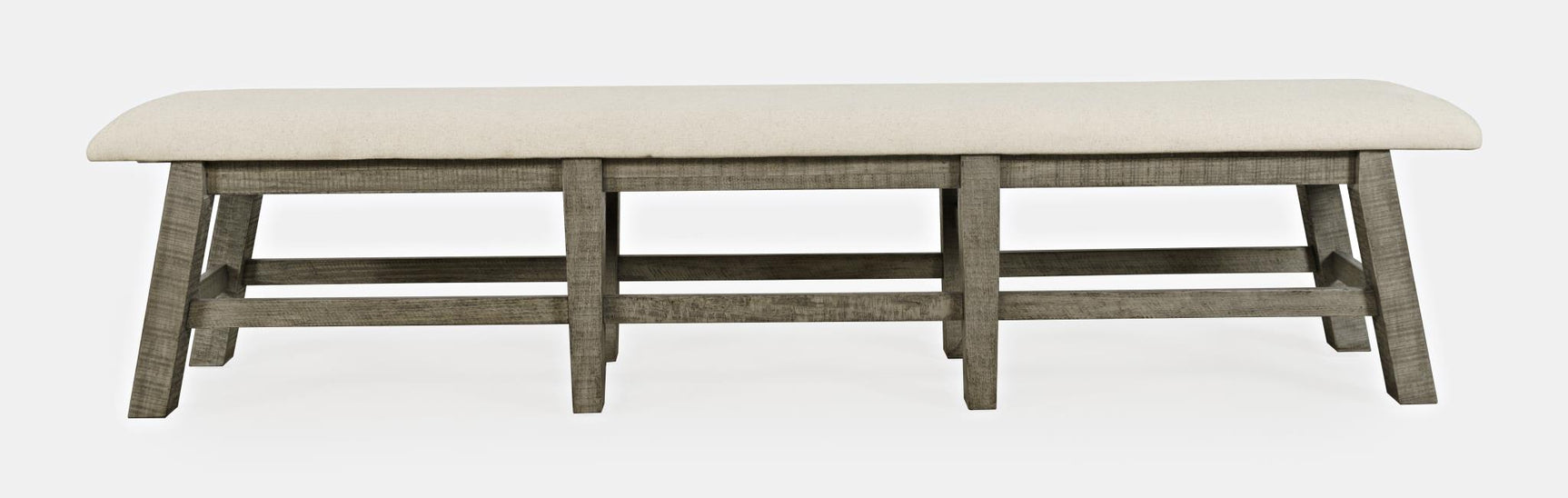 Telluride Driftwood Trestle Dining Table w/ 4 Chairs, Bench - Ornate Home