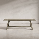 Telluride Driftwood Trestle Ext. Counter Table - Ornate Home