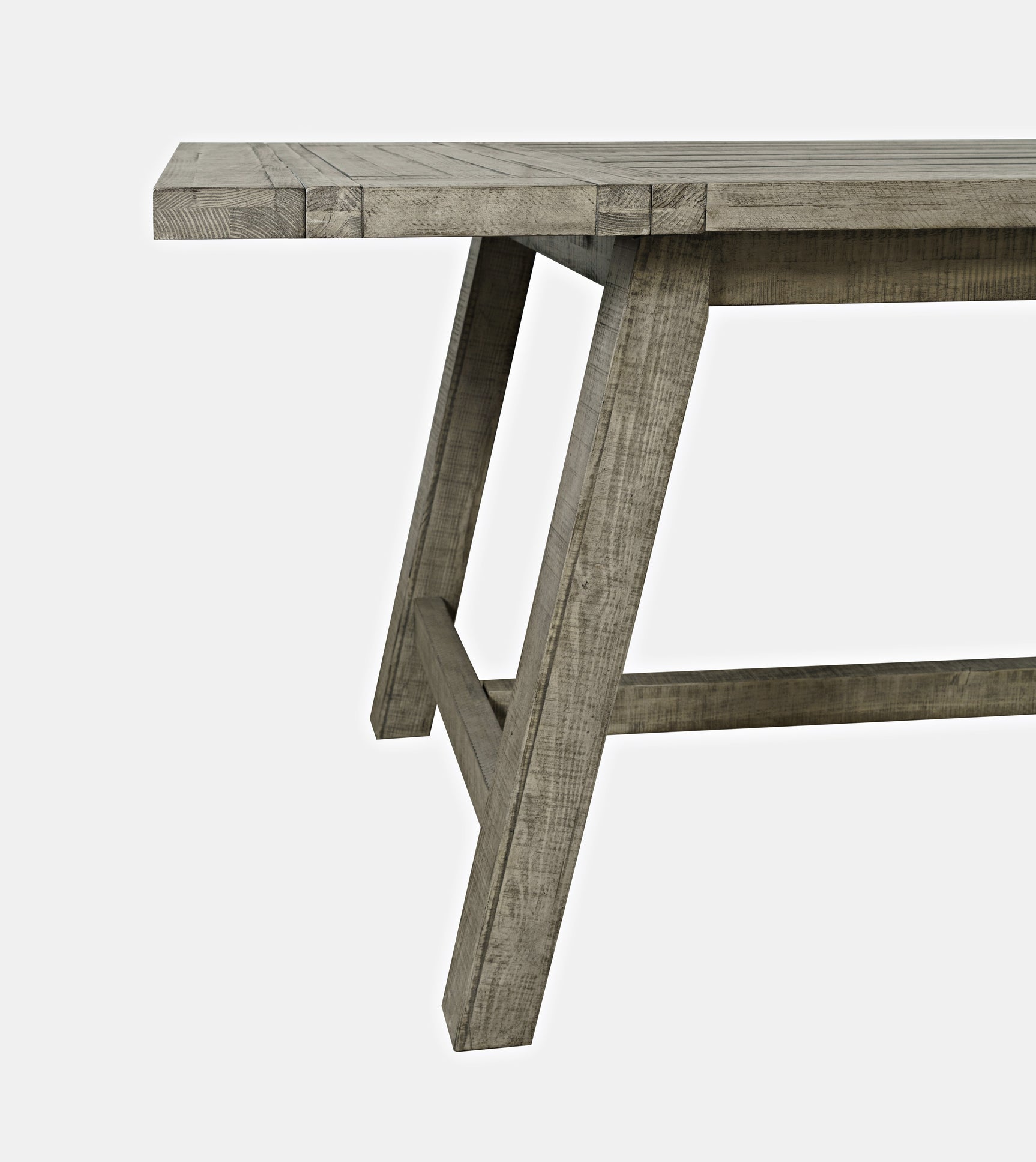 Telluride Driftwood Trestle Ext. Counter Table - Ornate Home