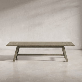 Telluride Driftwood Trestle Ext. Dining Table - Ornate Home