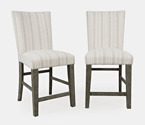 Telluride Driftwood Uph Counter Stool (Set of 2) - Ornate Home