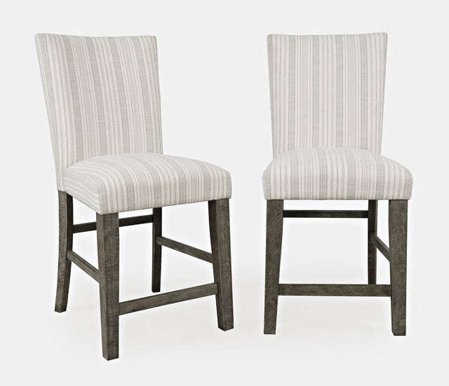 Telluride Driftwood Uph Counter Stool (Set of 2) - Ornate Home