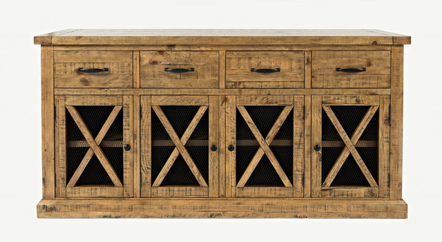 Telluride Gold 4 Drawer Sideboard - Ornate Home