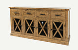 Telluride Gold 4 Drawer Sideboard - Ornate Home