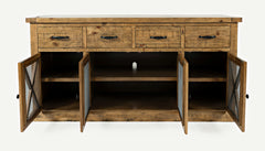 Telluride Gold 4 Drawer Sideboard - Ornate Home