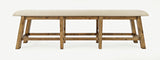 Telluride Gold Counter Bench - Ornate Home