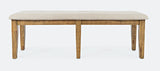 Telluride Gold Dining Bench - Ornate Home