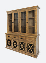 Telluride Gold Hutch Server w/ Light - Ornate Home