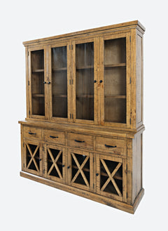 Telluride Gold Hutch Server w/ Light - Ornate Home