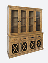Telluride Gold Hutch Server w/ Light - Ornate Home