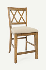 Telluride Gold Stool (Set of 2) - Ornate Home