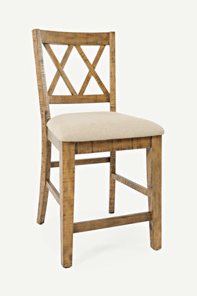 Telluride Gold Stool (Set of 2) - Ornate Home