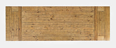 Telluride Gold Trestle Counter Dining Table w/ 4 Stools, Bench - Ornate Home