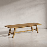 Telluride Gold Trestle Ext. Dining Table - Ornate Home