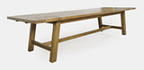 Telluride Gold Trestle Ext. Dining Table - Ornate Home