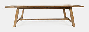 Telluride Gold Trestle Table - Ornate Home