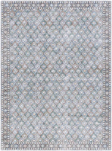 Telma Medium Green Washable Area Rug - Ornate Home