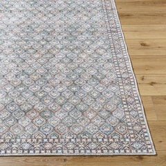 Telma Medium Green Washable Area Rug - Ornate Home