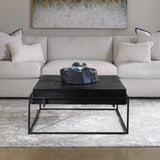 Telone Black Modern Coffee Table - Ornate Home