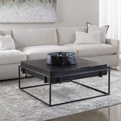 Telone Black Modern Coffee Table - Ornate Home