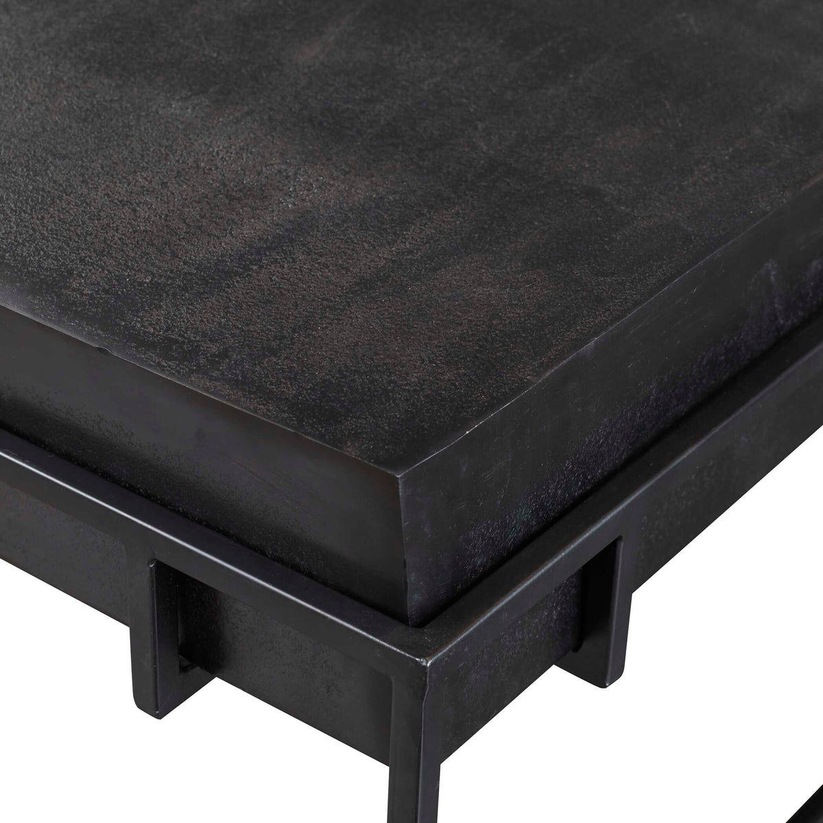Telone Black Modern Coffee Table - Ornate Home