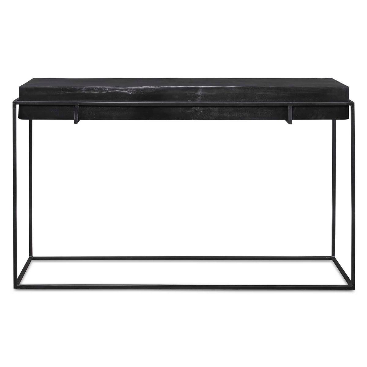 Telone Black Modern Console Table - Ornate Home