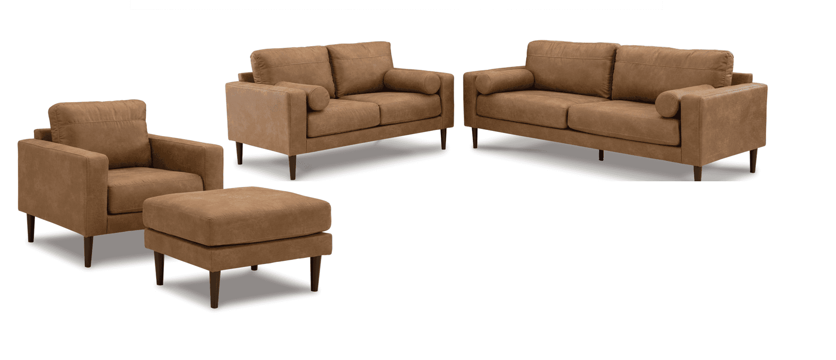 Telora Caramel Living Room Sets (Online Special Price) - Ornate Home