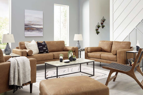 Telora Caramel Living Room Sets - Ornate Home