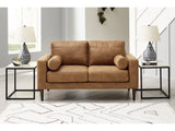 Telora Caramel Loveseat (Online Special Price) - Ornate Home