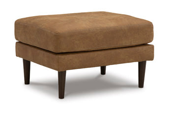 Telora Caramel Ottoman (Online Special Price) - Ornate Home