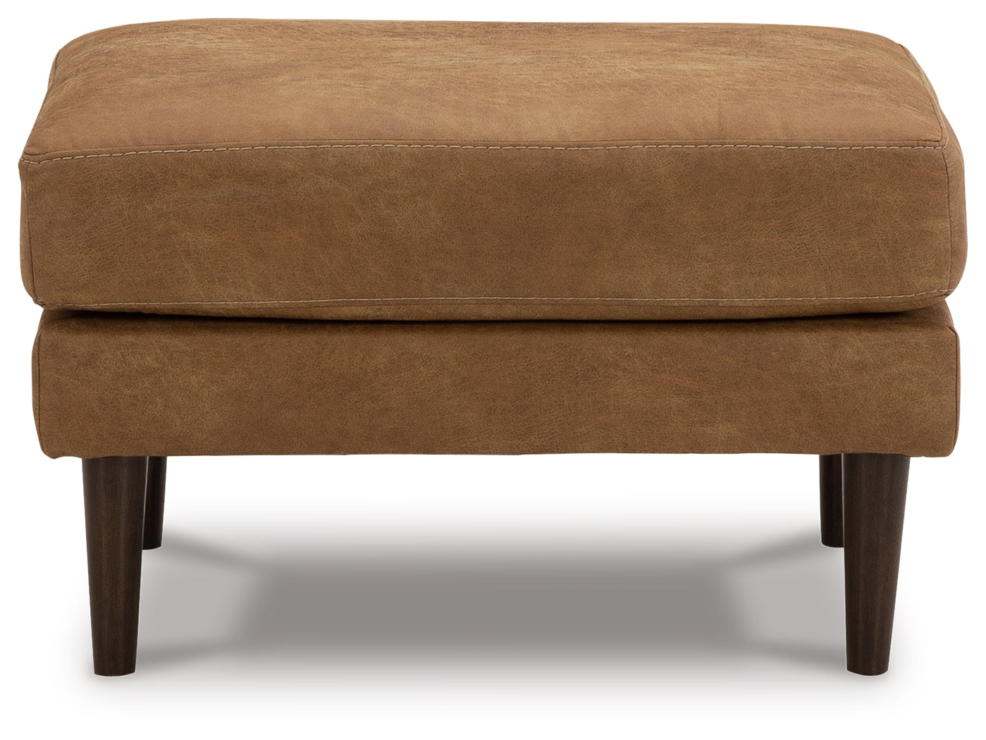 Telora Caramel Ottoman - Ornate Home