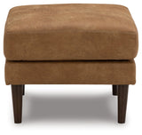 Telora Caramel Ottoman - Ornate Home