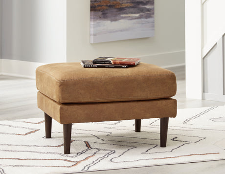 Telora Caramel Sofa, Loveseat, Chair and Ottoman - Ornate Home