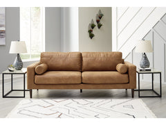 Telora Caramel Sofa - Ornate Home