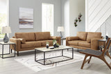 Telora Caramel Sofa and Loveseat - Ornate Home