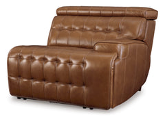 Temmpton Chocolate 3-Piece Power Reclining Sectional Sofa - Ornate Home