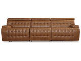 Temmpton Chocolate 3-Piece Power Reclining Sectional Sofa (Online Special Price) - Ornate Home