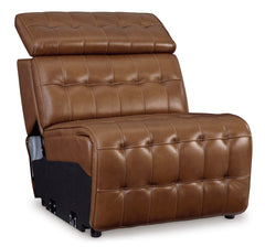 Temmpton Chocolate 3-Piece Power Reclining Sectional Sofa - Ornate Home