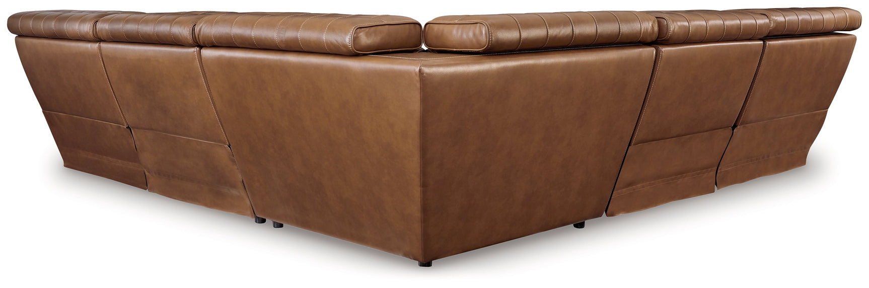 Temmpton Chocolate 5-Piece Power Reclining Sectional (Online Special Price) - Ornate Home